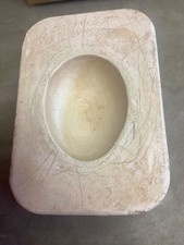 VINTAGE POTTERY MOULD - EGG