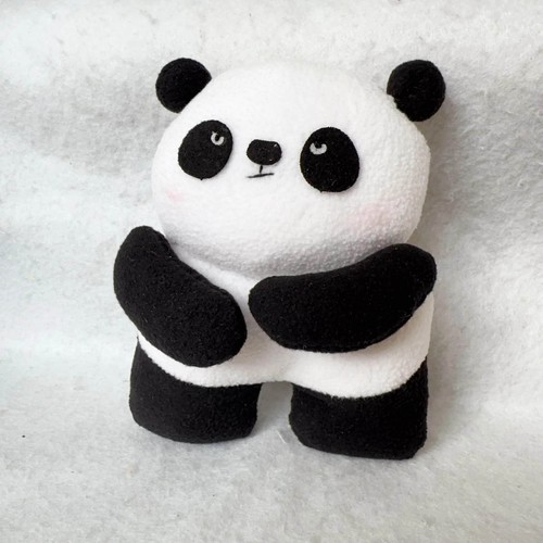 Panda plush toy with - mr.,