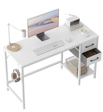 Computer Home Office Desk with Drawers, 100x50 cm 