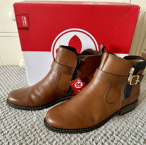 Rieker z4959 womens leather - rieker,