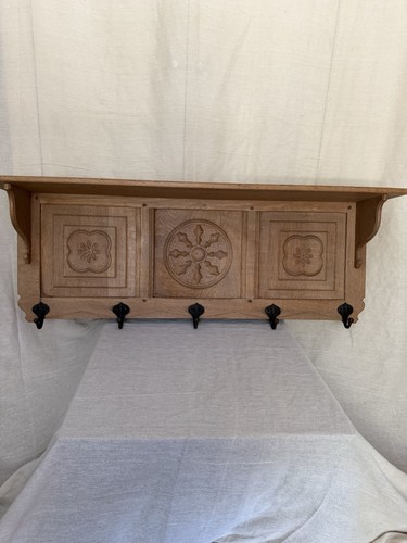Vintage large french oak coat - large,