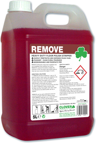 Clover remove floor polish - clover,