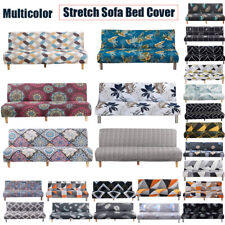 Stretch Armless Sofa Bed Futon