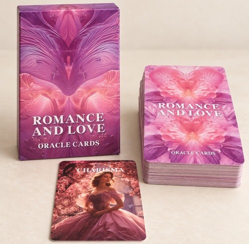 Romance and love oracle cards - and,