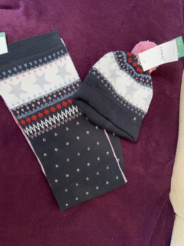 Joules girls hat and - and, scarf