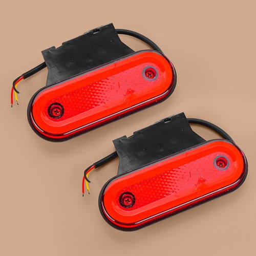 2pcs front side - front, led