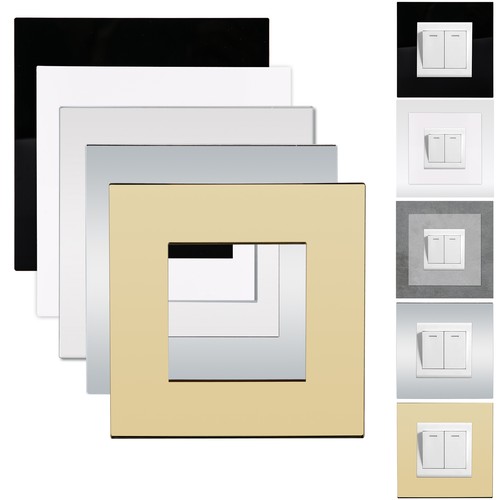 Single light switch cover - light,