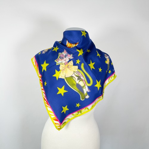 Braccialini blue silk twill - blue,