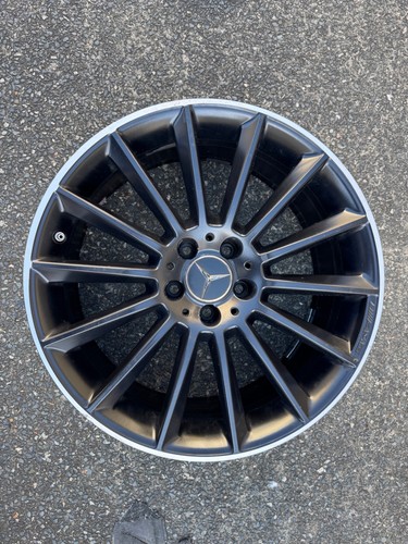 Cracked mercedes a35 amg - mercedes, black