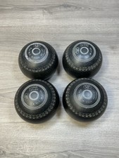 Thomas Taylor Lawn Bowls Size 5 BIBC AOO X4 Made In Scotland