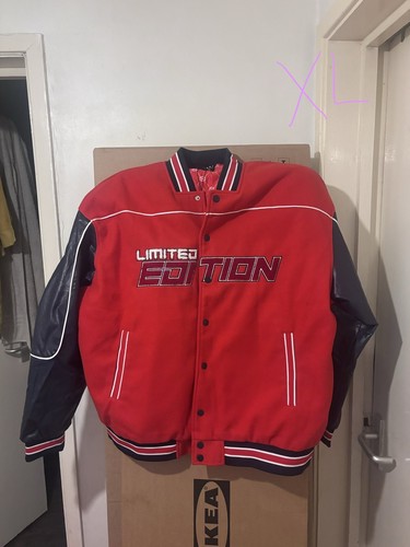 Red bomber jacket - red,