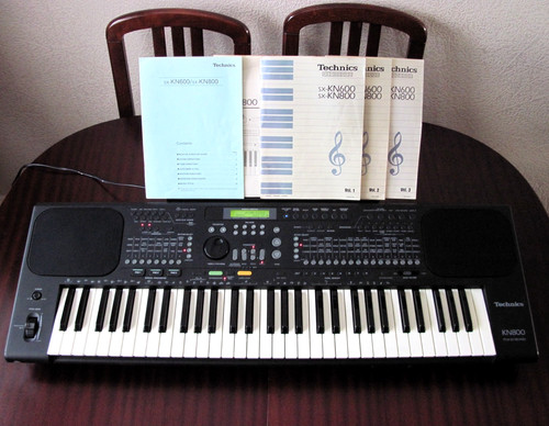 Technics kn800 pcm keyboard - technics,