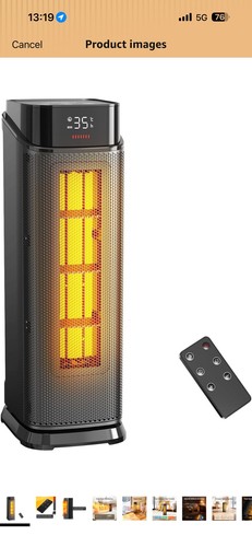 Heater 2000w ptc electric - heater,,