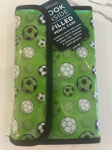 Football themed pencil - , case