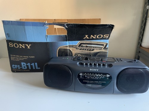 Sony cfs b11l portable boombox - cfs-b11l,