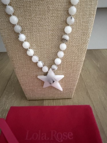 Lola rose necklace - rose,