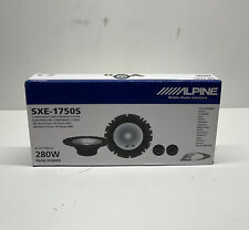 ALPINE 16cm 2-way CAR DOOR 6.5" inch COMPONENT SPEAKERS TWEETERS SXE-1750S OPENB