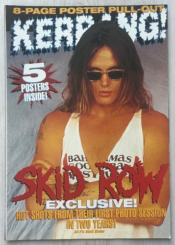 Skid row 8 page poster - ,