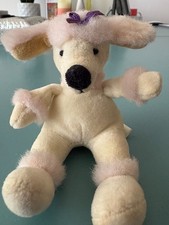 Vintage  Jellycat Poodle Riff Ruff . Retired Dog Design.
