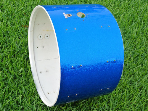 1967 ludwig drum blue - co., 22"