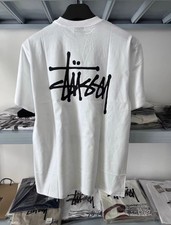Stussy white dice shirt size - dice,