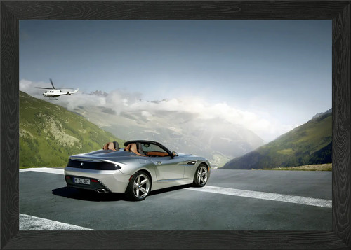 Bmw zagato framed wall art - framed,