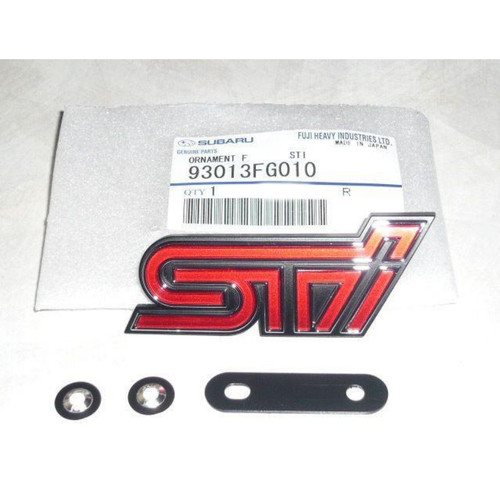 Genuine subaru impreza sti - genuine,