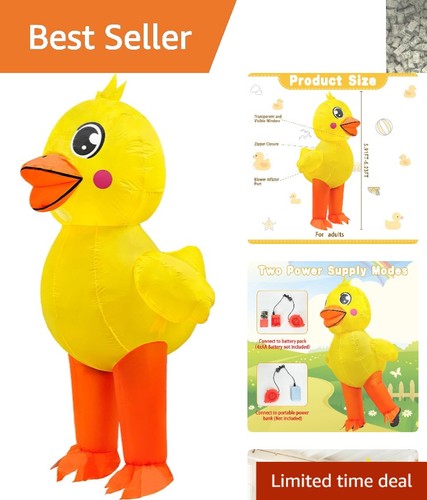 Whimsical inflatable duck - inflatable,