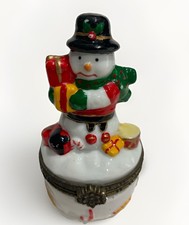Vintage Snowman w/ Christmas