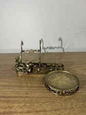 Vintage Cherub Brass Tea Cup