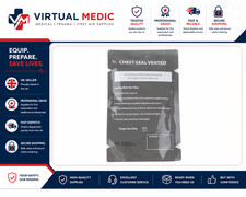 Vented chest seal IFAK bleed
