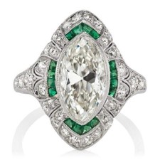 Art deco marquise cut - deco, 2.32