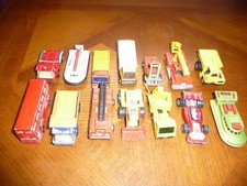 CHILD'S FOURTEEN MATCHBOX  SUPERFAST VEHICLES Spare Or Repair.