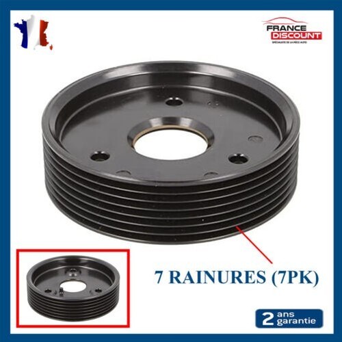 Power steering pump pulley - pump,