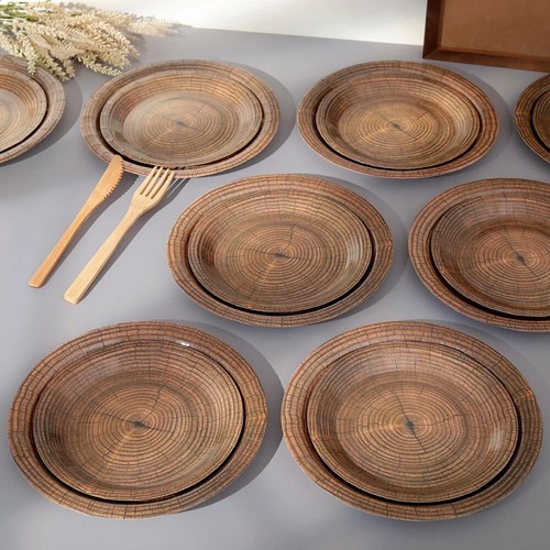 10pcs imitation wood - 10pcs,