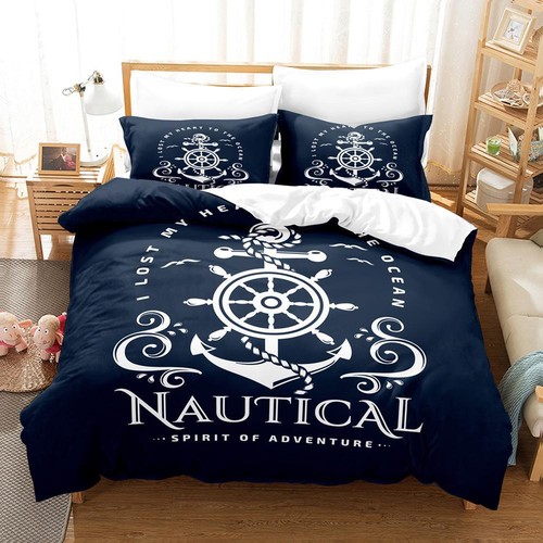 Anchor navy bedding - navy,