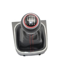 Knob + 6V Shift Cover for Volkswagen Golf mk5 mk6 R GTI R32 TDI GTD - New