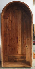 Rustic reclaimed lumber arch