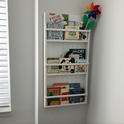 Hanging wall bookshelf - bookshelf, plate