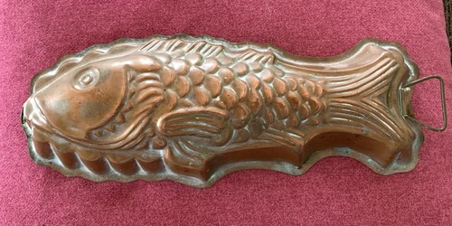 Antique vintage copper tin - antique,
