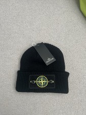 Stone Island Beanie Hat Black