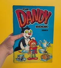 Vintage The DANDY BOOK 1983 Rare Retro Comic Hardback Collectables 80s Kids VGC