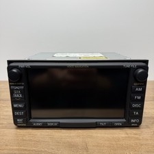 Toyota Avensis 2003-2009 Sat Nav CD Player Head Unit 8611360V560 SPARE OR REPAIR