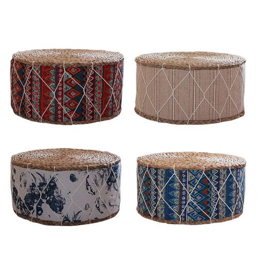 Handwoven straw futon floor - handwoven,