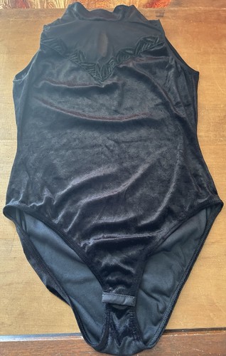 Charnos black velvet - , bodysuit