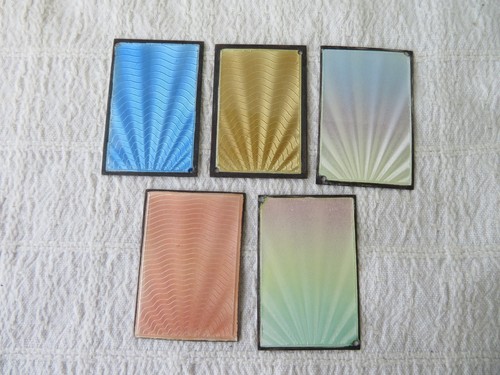 Collection antique enamel - 5,