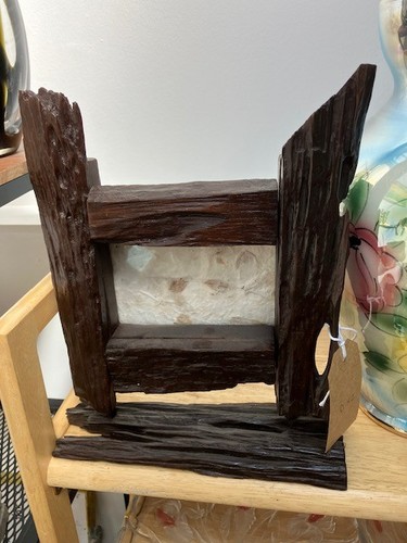 Rustic driftwood picture - rustic,