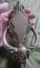 Vintage English Ornate Victorian Style Bolted Solid Brass Door Knocker