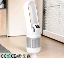 Bladeless Tower Fan 3in1
