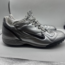 Nike Mercurial R9 Metallic Silver Size UK 6 indoor astro turf Hardly Worn